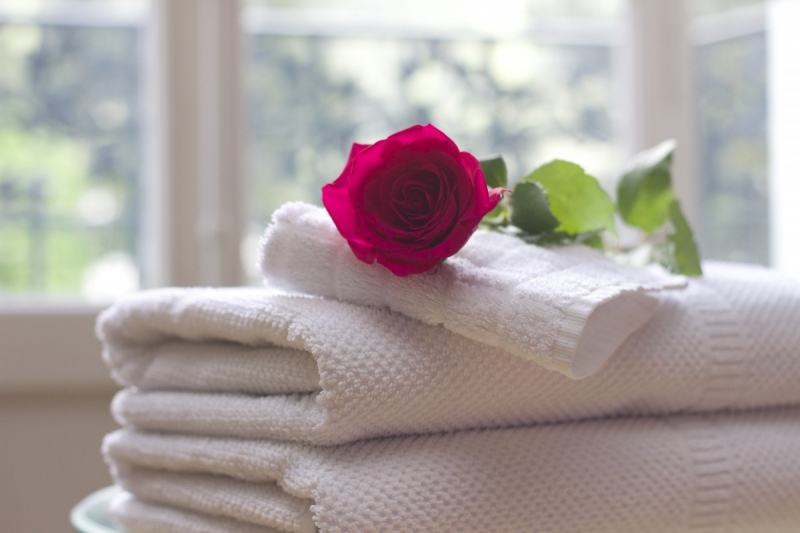 chambre-hote-GOURDON-min_towel_rose_clean_care_salon_spa_white_bath-731641